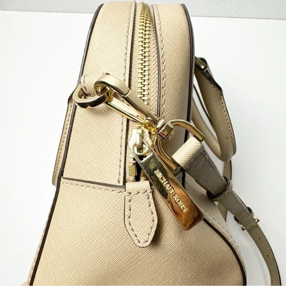 Michael Kors Ayden Saffiano Leather Medium Dome Satchel Crossbody - Picture 5 of 9